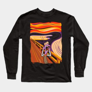 Fear Scream Long Sleeve T-Shirt